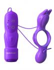 Fantasy C-Ringz His & Hers Ultimate Rabbit Purple Sex Toy Product