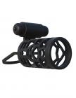 Fantasy C-Ringz Thick Dick Vibrating Cage Black Sex Toy Product