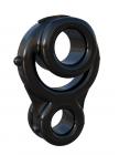 Fantasy C-Ringz Ironman Triple Ring Black Sex Toy Product