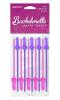 Bachelorette Mini Cocktail Straws 10Pc