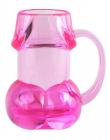Bachelorette Pecker Beer Mug Pink