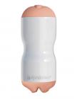 Tight Grip Pussy/Mouth Masturbator Beige Sex Toy Product