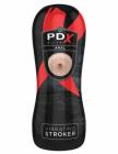 PDX Elite Vibrating Anal Stroker Beige Sex Toy Product