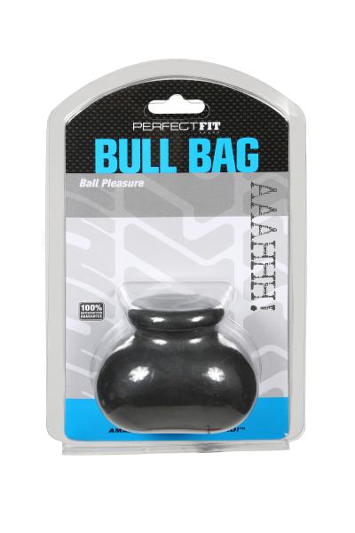 Bull Bag 0.75 inch Ball Stretcher Black Sex Toy Product