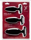 Xplay Finger Grip Plug Starter Kit- Plug #1 #2 #3 Sex Toy Product