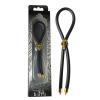 Bolo Lasso Cock Ring Gold Skull Bead Black Sex Toy Product Image 2