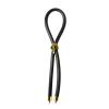 Bolo Lasso Cock Ring Gold Skull Bead Black Sex Toy Product Image 4