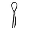 Bolo Lasso Silicone Cock Ring Cross Cap Black Sex Toy Product Image 4