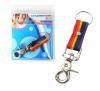Gaysentials Rainbow Nylon Key Tag Scissor Snap Sex Toy Product Image 2