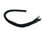 M2M Whip Leather Thong 20 inches Black Sex Toy Product