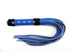 M2M Whip Leather Strap 20 inches Blue Sex Toy Product