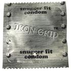 Iron Grip Snugger Fit Lubricated Condom 3Pk