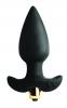 Butt Throb Black Vibrating Plug Sex Toy Product Image 1