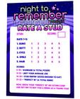 Stud Rating Card