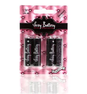 Sexy Battery AA/LR6 4 Package Sex Toy Product