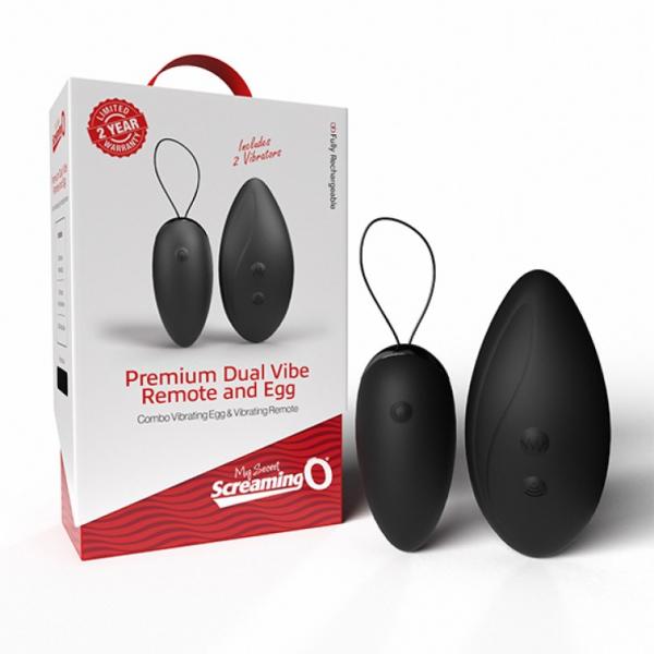 Screaming O Premium Dual Vibe Remote & Egg Sex Toy Product