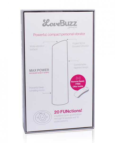Lovebuzz Positive Angle Black Sex Toy Product
