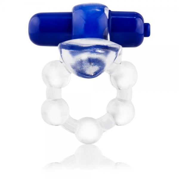 Overtime Vibrating Ring Blue Sex Toy Product