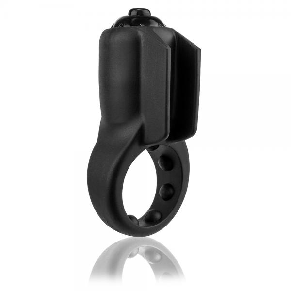 Primo Minx Black Vibrating Ring with Fins Sex Toy Product