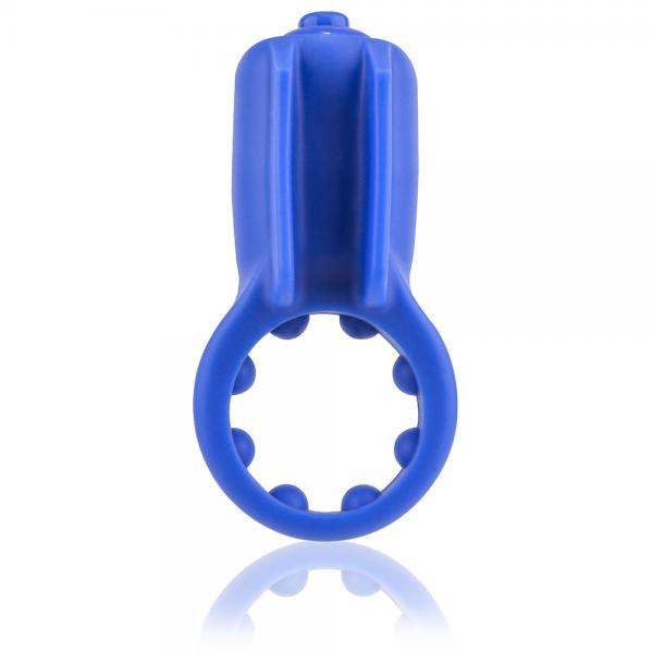 Primo Minx Blue Vibrating Ring with Fins Sex Toy Product