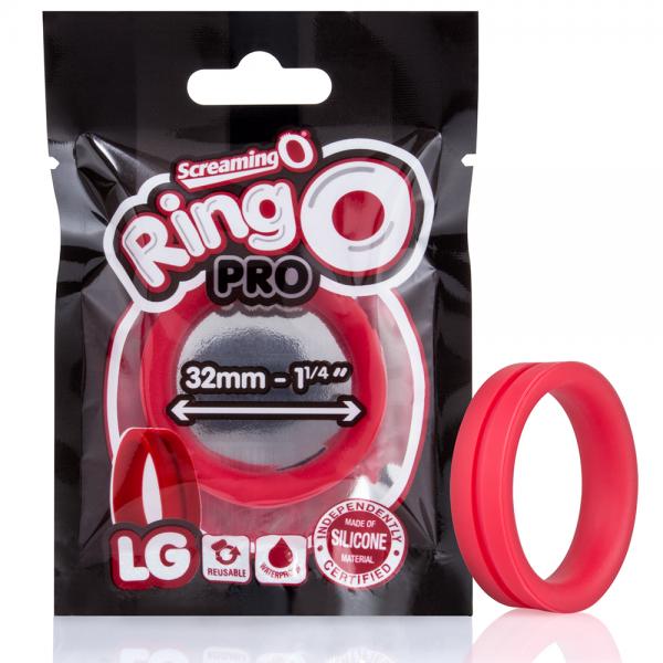 Screaming O Ringo Pro Large Red Sex Toy Product