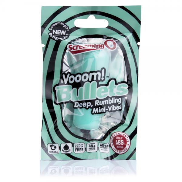 Screaming O Vooom Bullet Kiwi Mint Mini Vibe Sex Toy Product
