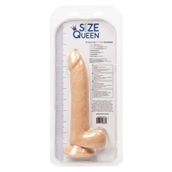 Size Queen 8in Ivory Sex Toy Product