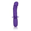 Silicone Grip Thruster Purple G-Spot Dildo Sex Toy Product Image 1