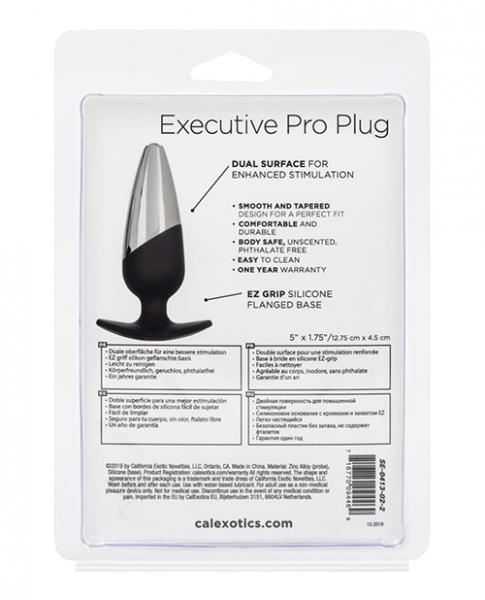 Executive Pro Plug Sex Toy Product