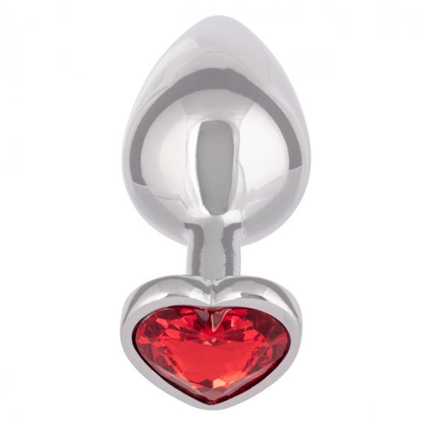 Jewel Large Ruby Heart Plug Sex Toy Product