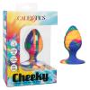 Cheeky Medium Swirl Tie Dye Plug Sex Toy Product Image 1