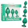 Cheeky Gems 3pc Set Green Sex Toy Product Image 1