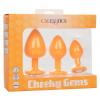 Cheeky Gems 3pc Set Orange Sex Toy Product Image 4