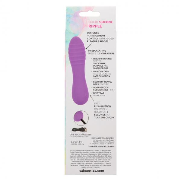 Bliss Liquid Silicone Ripple Sex Toy Product