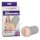 Ribbed Gripper Tight Ass Ivory Beige Stroker Sex Toy Product