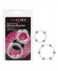 Steel Beaded Silicone Ring Set Sex Toy Product