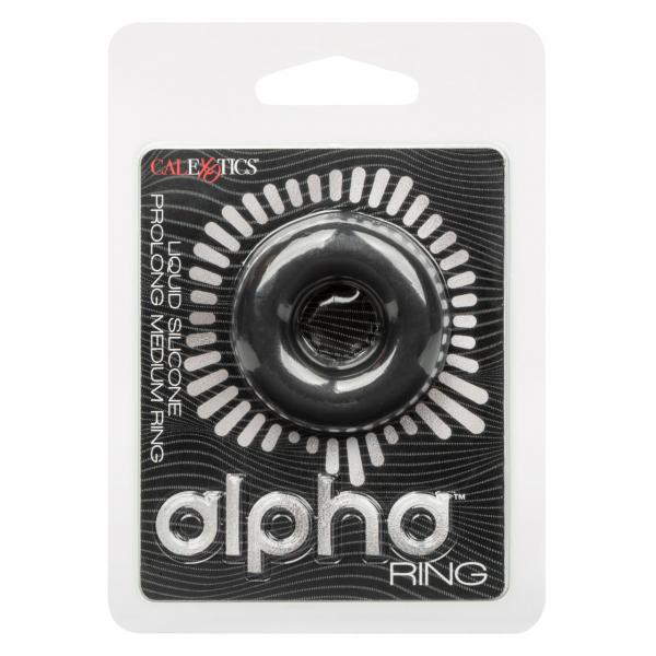 Alpha Liquid Silicone Prolong Medium Ring Sex Toy Product