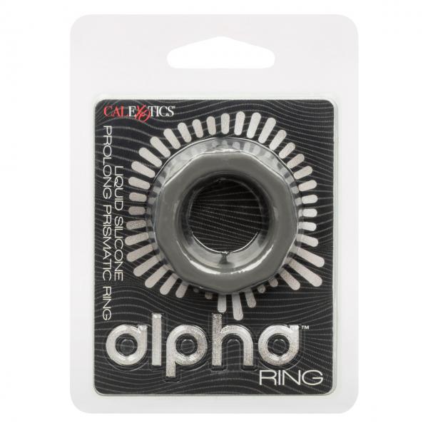 Alpha Liquid Silicone Prolong Prismatic Ring Sex Toy Product