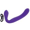 Rechargeable Silicone Love Rider Strapless Strap-on - Purple Sex Toy Product Image 1