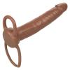 Accommodator Dual Penetrator Brown Sex Toy Product Image 4