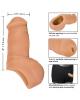 Packer Gear 5in Ultra Soft Silicone Stp Tan Sex Toy Product Image 4