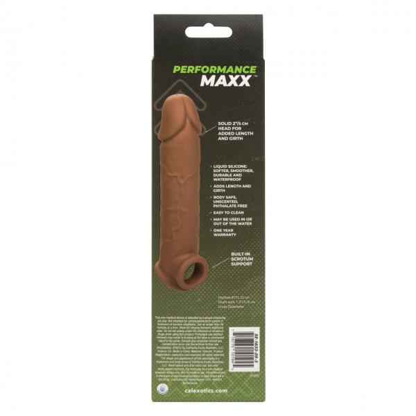 Performance Maxx Life-like Extension 8in Brown Sex Toy Product