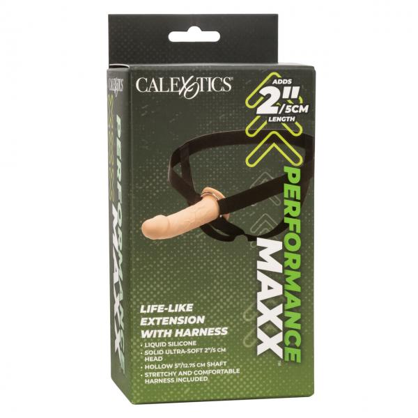 Performance Maxx Life-like Extension W/ Harness Ivory Sex Toy Product