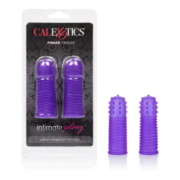 Intimate Play Finger Tingler Purple Set of 2 Sex Toy Product