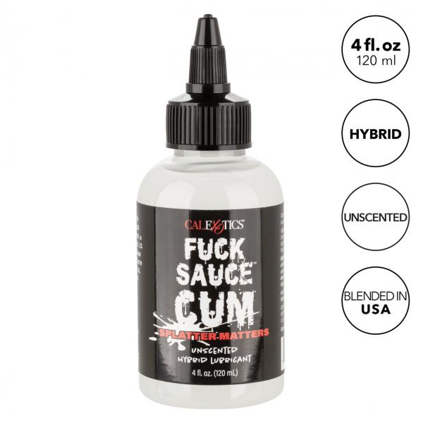 F*ck Sauce Cum Hybrid 4 Oz Unscented Lube Sex Toy Product