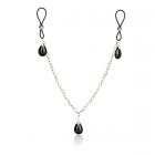 Nipple Play Non Piercing Nipple Chain Jewelry Onyx Sex Toy Product