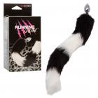 Running Wild Black & White Tail Sex Toy Product