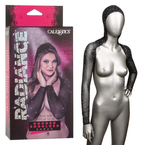 Radiance Plus Size Hooded Shoulder Shrug Sex Toy Product