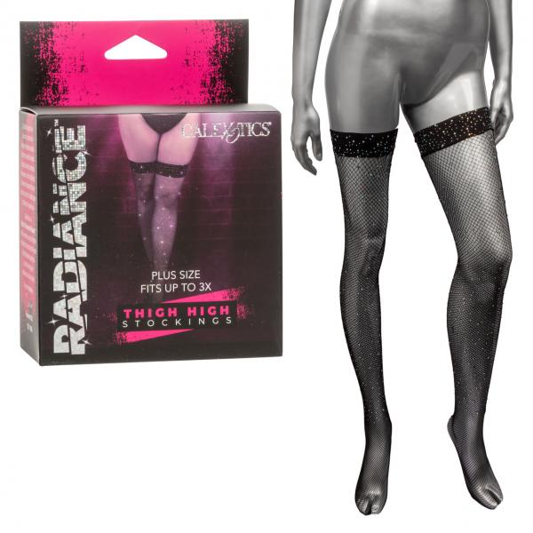 Radiance Plus Size Thigh High Stockings Sex Toy Product