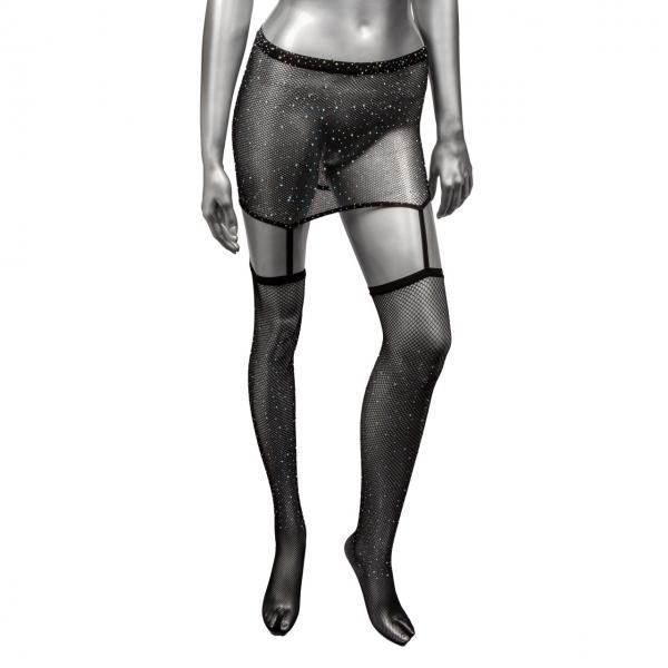 Radiance 1pc Garter Skirt W/ Thigh Highs Sex Toy Product